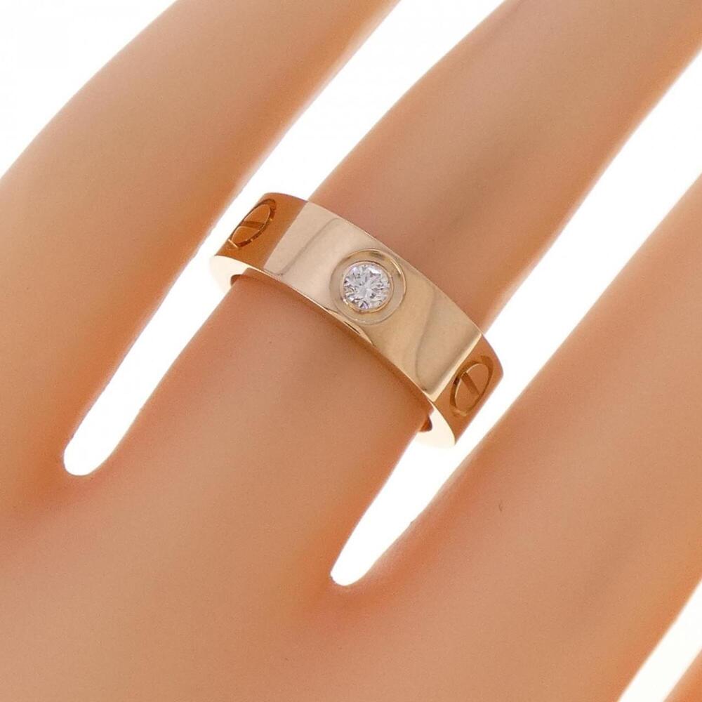 CARTIER Gold Diamond Love Ring - Picture 5 of 5